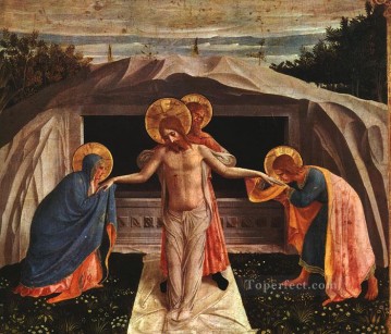 フラ・アンジェリコ Painting - 埋葬地 1438 ルネッサンス フラ アンジェリコ